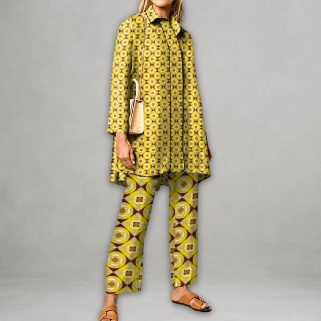 Lilka – Dwuczęściowy komplet w stylu vintage