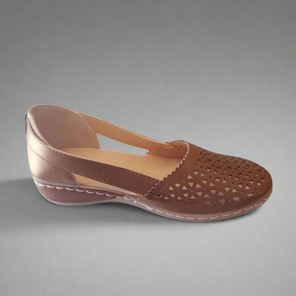 Krystyna - Ortopedyczny but komfortowy wykonany z materiału premium